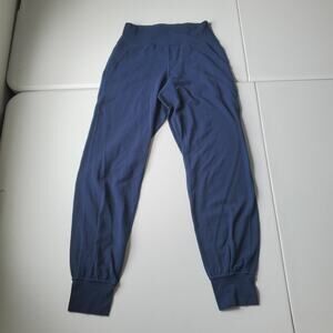 Lululemon Align Jogger Pants Women 4 Blue High Rise Pockets Yoga Athletic